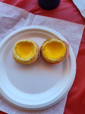 Egg custard tarts from CLS 2024 Spring Festival