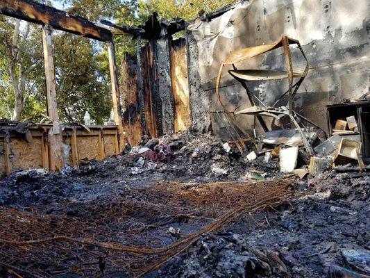 Asbestos Inspections after a fire