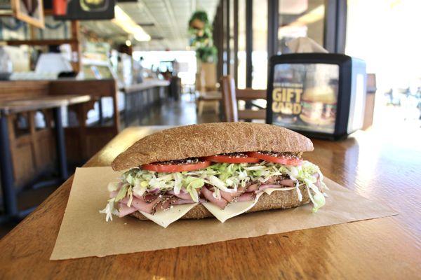 Turkey Pastrami on wheat