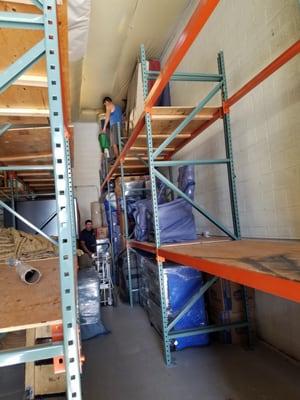 Our designer receiving warehouse located in north phoenix