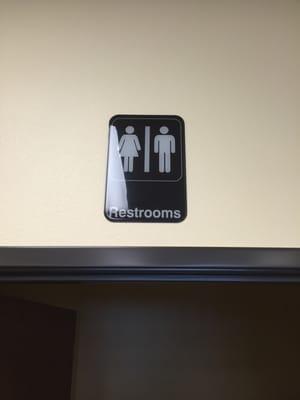 Yay BATHROOMS!!