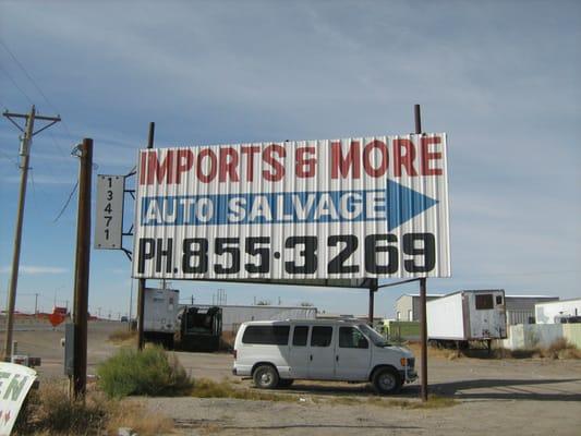 Welcome sign