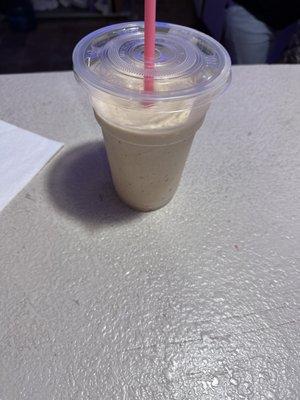 Coffee shake received