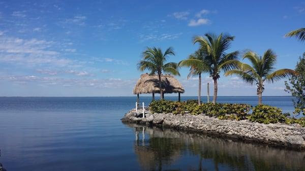 view from boat dock