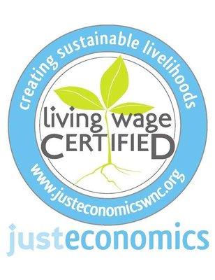 We are Living Wage Certified.