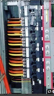 Industrial High Voltage Panel Job