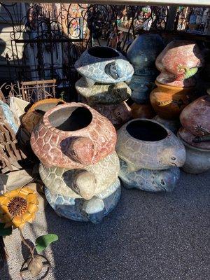 Turtle planters