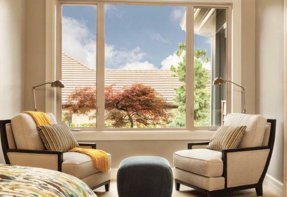 Energy Efficient Dual Pane windows.