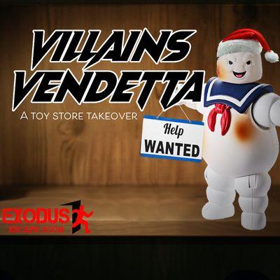 A touch of holiday magic in our classic Villains Vendetta escape!