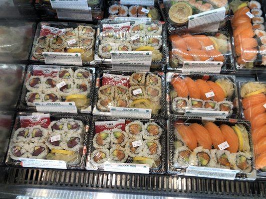 11/12/2021 - sushi options