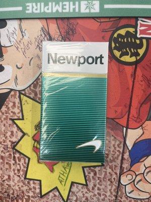 We got all cigarettes here and all menthol.