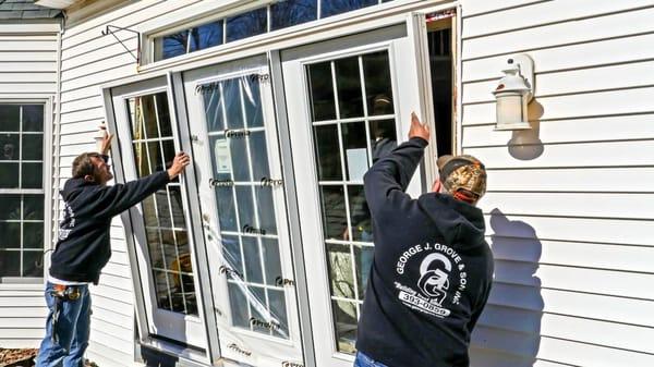 Whether you need to replace a single exterior door or a larger multi-door section for a deck or patio entrance, we can help!