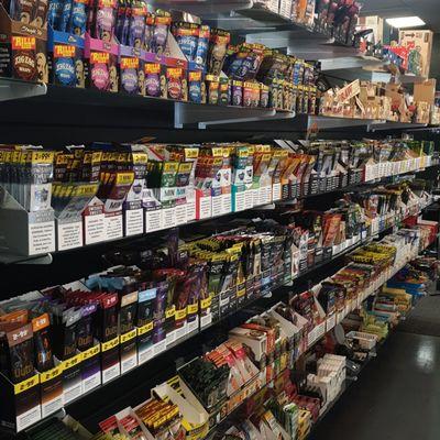 Biggest tobacco selection out of any tattoo shop in Las Vegas.