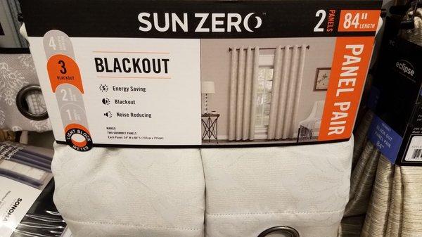 I really wanted 3 packages of this Sun Zero Blackout drapes. But other packages didn't look like new.