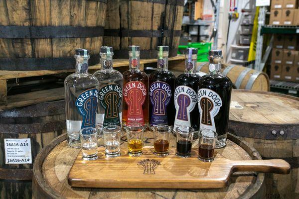 Try a flight of some of our spirits