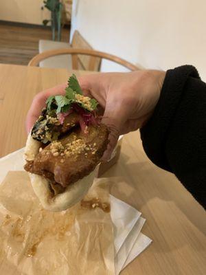 Pork belly Bao Sandwich