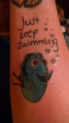 Just keep swimming!!