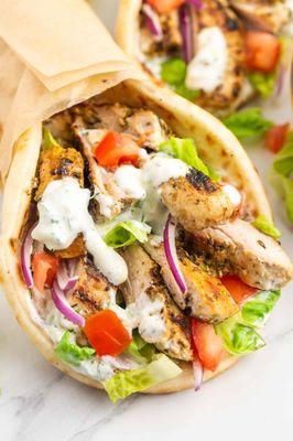 Shawarma wrap