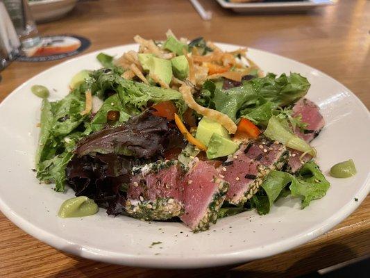 Enlightened Seared Ahi Salad :)