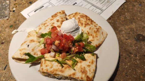 Seafood Quesadilla