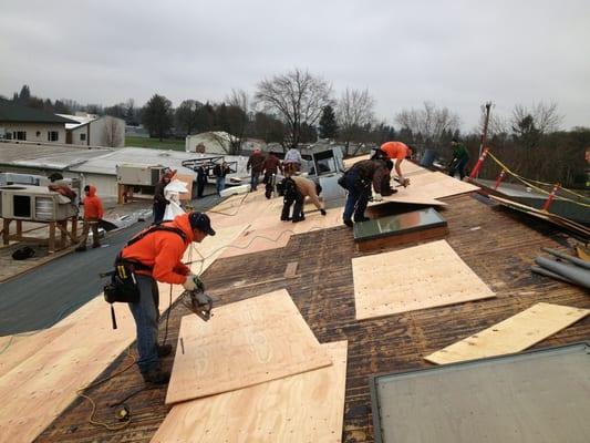 First Assembly of God Re-Roof!