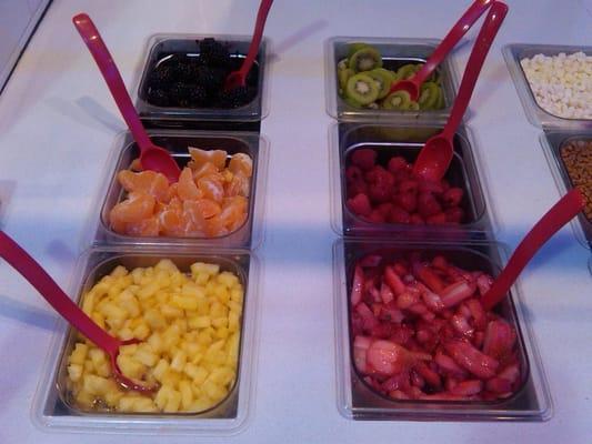 Fresh Fruit Toppings