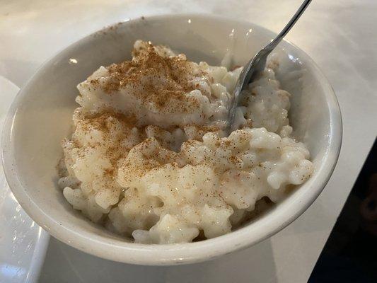 Rice pudding