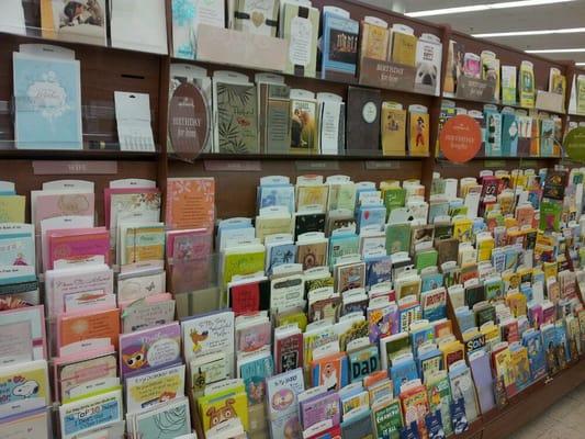 nice selection of Hallmark cards