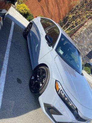 '23 Civic Sport in Sonic Gray Pearl