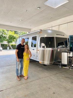 Sanchez Family Airstream