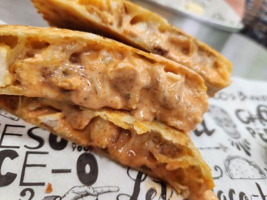 Bacon chicken Sriracha Ranch Quesadilla