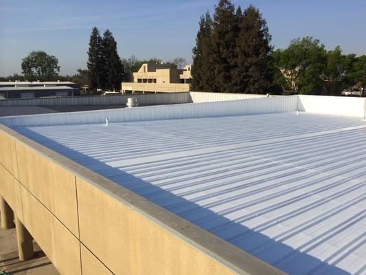 UC Davis; Kearney Agricultural Research and Extension Center in Parlier, CA. Several roofs completed Spring 2013 & 2014.