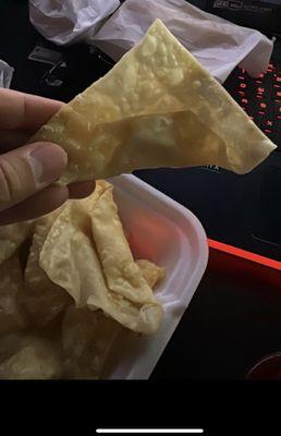 Fried wontons