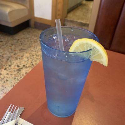 Spotless Table @ Silver Spoon Diner in Ravena, NY (waitress said I need to drink water "It's hot out")