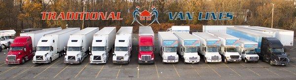 Powerful multi-sized fleet for your moving needs