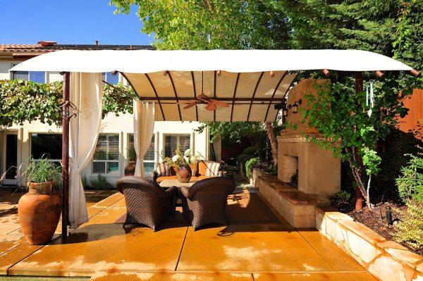 R.A.L. partners with Patio Bra to bring you outdoor curtains, screens, and patio bras that stretch across the top of a patio cover/lattice