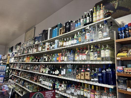 Huge Liquor Selection