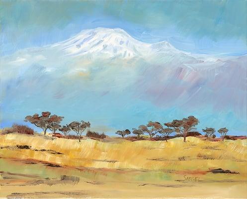 "Plains of Kilimanjaro" Featured on the cover of Eddie Bauer's Spring 2011 catalog