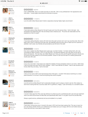 Here are more 5 star  reviews that my lovely clients have posted over the years! Thank you!