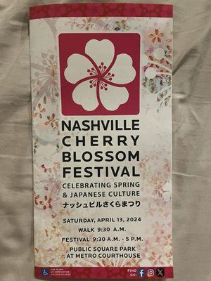 Nashville Cherry Blossom Festival