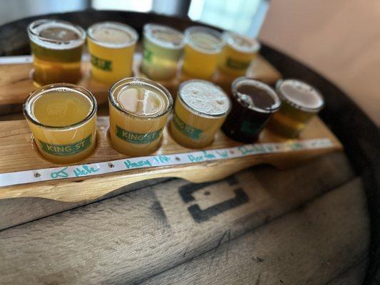 Beer flights