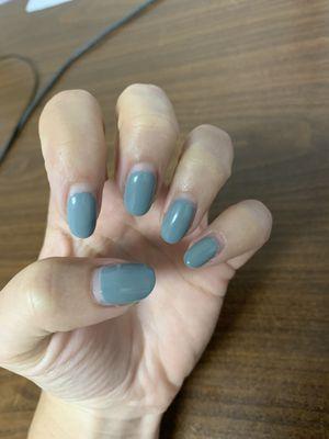 2 weeks post manicure