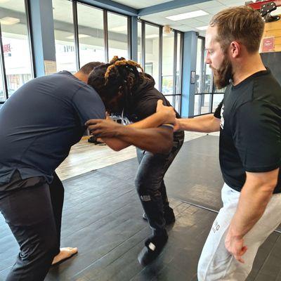 Wrestling Skills class with Coach Dakota.