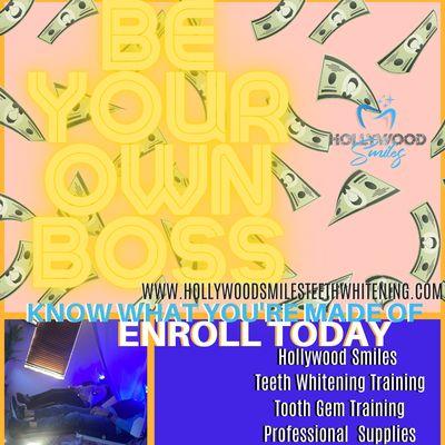 Teeth whitening training