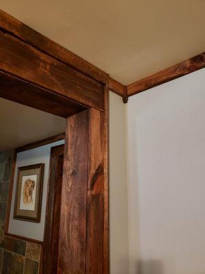 Trim and wood beams