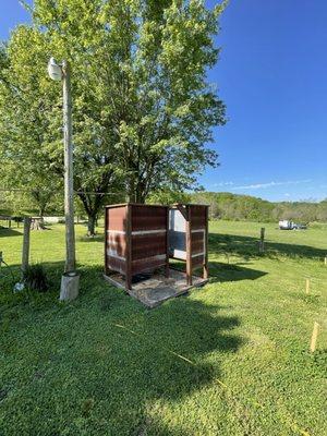 Outdoor shower