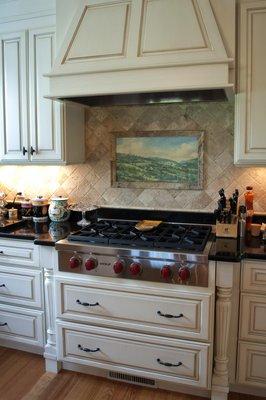 A Touch of Italy, Custom Kitchen