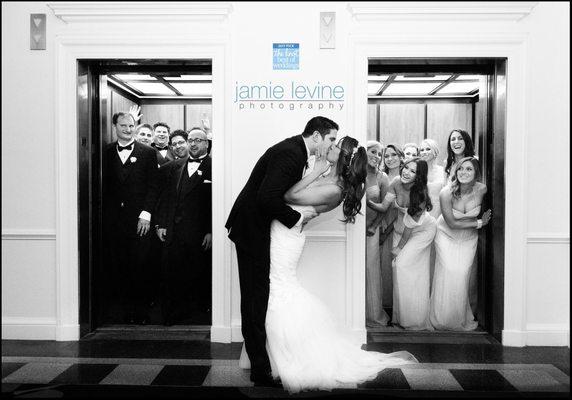 Philadelphia wedding captured in the Downtown Club by Jamie Levine Photography