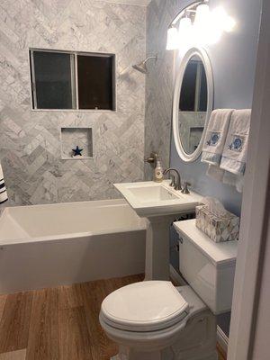 Bathroom remodel