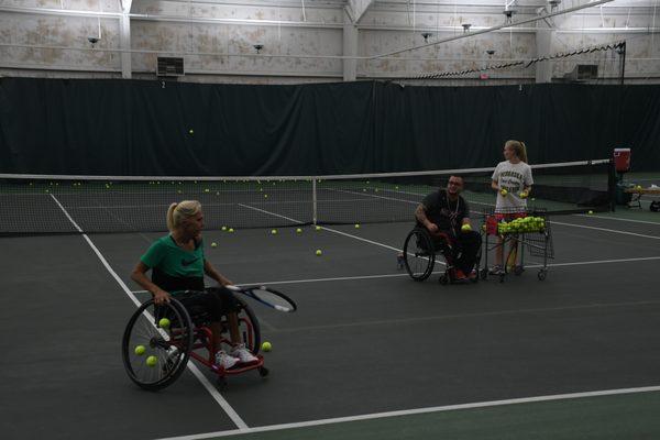 Tennis is for everyone -  join our adaptive programs